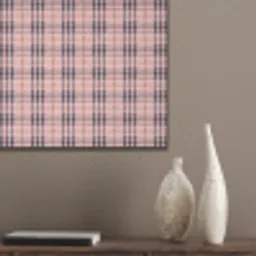 Plaid - Patroon - Schotse - Roze PET vilt klein 837 -sfeer6_closeup