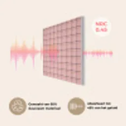 Plaid - Patroon - Gestreept - Roze PET vilt klein 837 -USP_NL