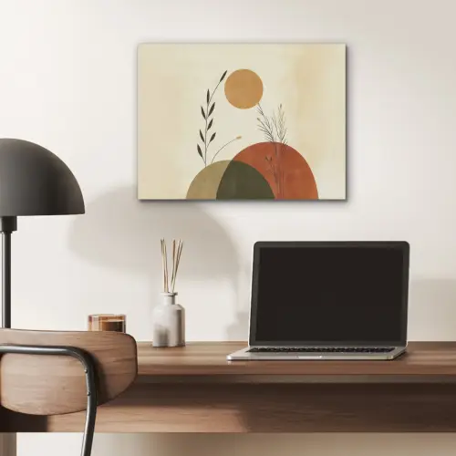 Planten - Abstract - Vormen PET vilt klein -sfeer5