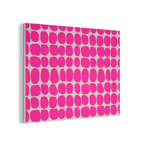 Stippen - Patroon - Roze PET vilt klein 837 -3d