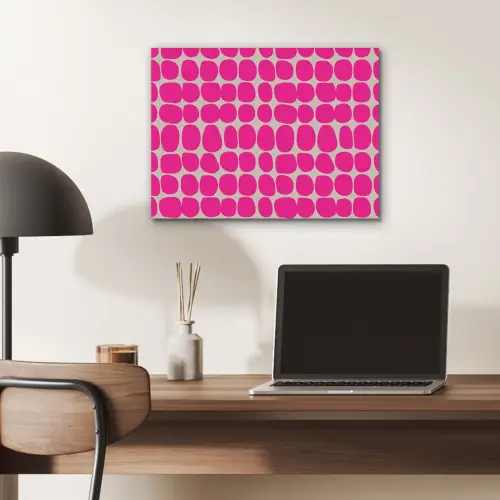 Stippen - Patroon - Roze PET vilt klein 837 -sfeer5