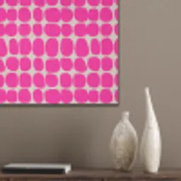 Stippen - Patroon - Roze PET vilt klein 837 -sfeer6_closeup