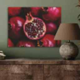 Granaatappel - Rood - Fruit PET vilt klein -sfeer2