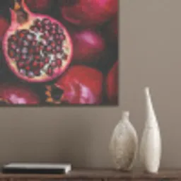 Granaatappel - Rood - Fruit PET vilt klein -sfeer6_closeup