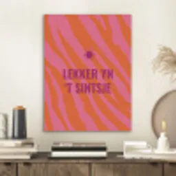 Quote - Zomer - Roze PET vilt klein -sfeer1