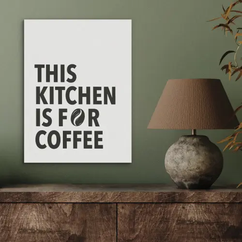 Quotes - Koffie - Bonen - Modern PET vilt klein -sfeer2