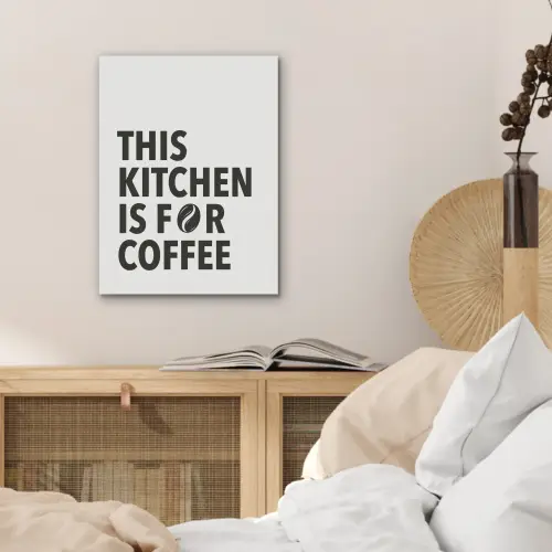 Quotes - Koffie - Bonen - Modern PET vilt klein -sfeer3