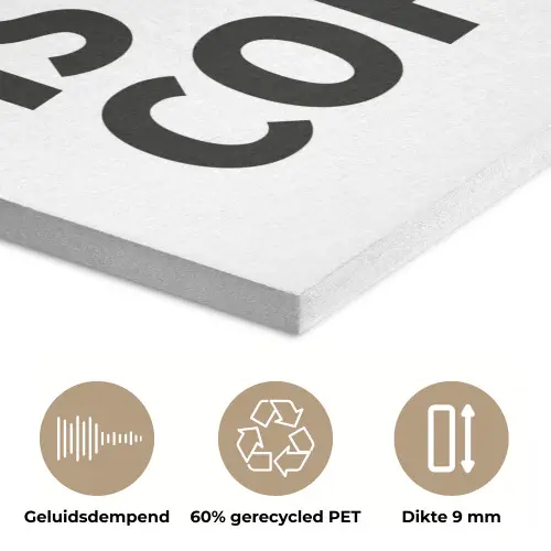 Quotes - Koffie - Bonen - Modern PET vilt klein -closeup_NL