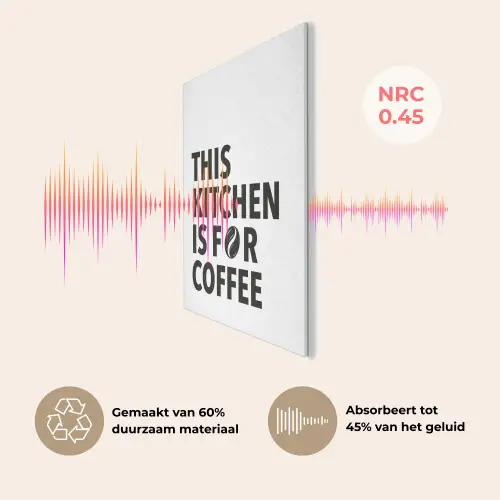 Quotes - Koffie - Bonen - Modern PET vilt klein -USP_NL