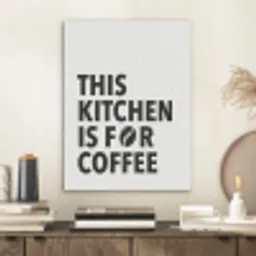 Quotes  - Koffie - Bonen - Modern PET vilt klein -sfeer1