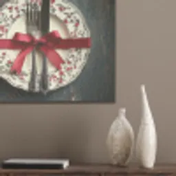 Rood - Strik - Bestek PET vilt klein -sfeer6_closeup