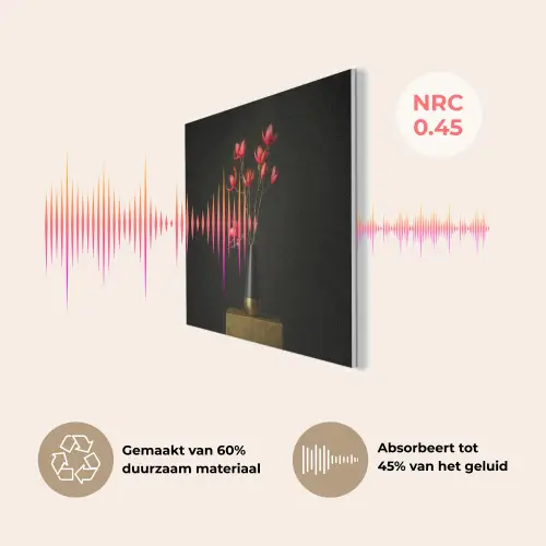 Rode - Bloemen - Vaas PET vilt klein -USP_NL