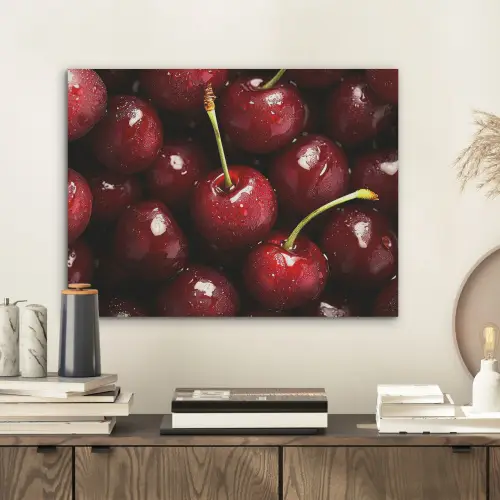 Rood - Fruit - Kersen PET vilt klein -sfeer1