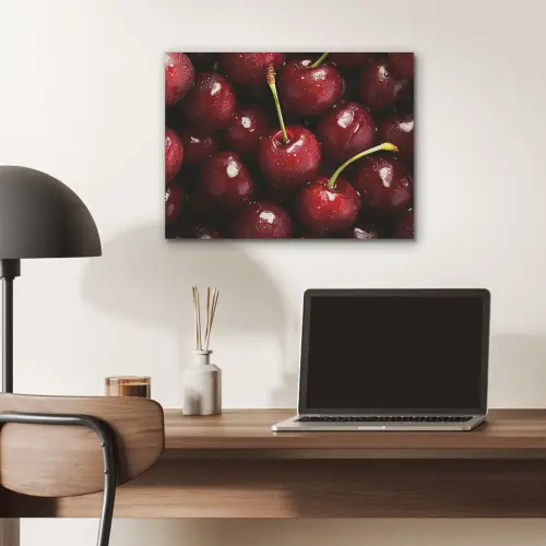 Rood - Fruit - Kersen PET vilt klein -sfeer5