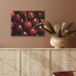 Rood - Fruit - Kersen PET vilt klein -sfeer4