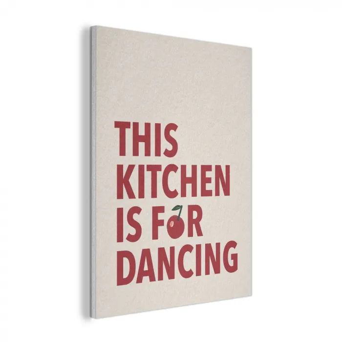 Rood - Quote - Kersen PET vilt klein -3d
