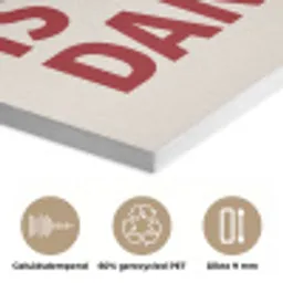Rood - Quote - Kersen PET vilt klein -closeup_NL