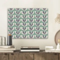 Retro - Modern - Groen PET vilt klein 837 -sfeer1