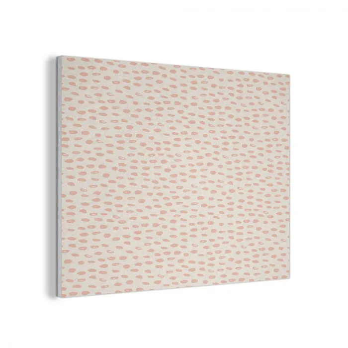 Rondjes - Patroon - Roze PET vilt klein 837 -3d