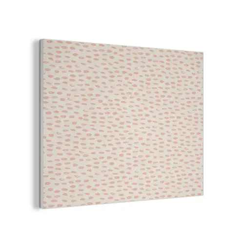 Rondjes - Patroon - Roze PET vilt klein 837 -3d