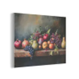 Rustiek - Stilleven - Fruit PET vilt klein -3d
