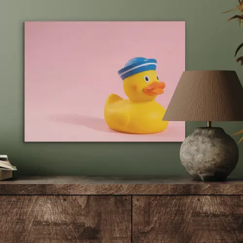Matroos - Eend - Roze PET vilt klein -sfeer2