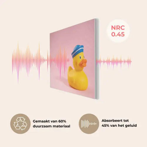 Matroos - Eend - Roze PET vilt klein -USP_NL