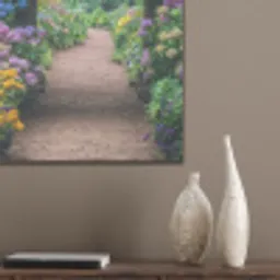Doorkijk - Bloemen - Hortensia - Pad PET vilt klein -sfeer6_closeup