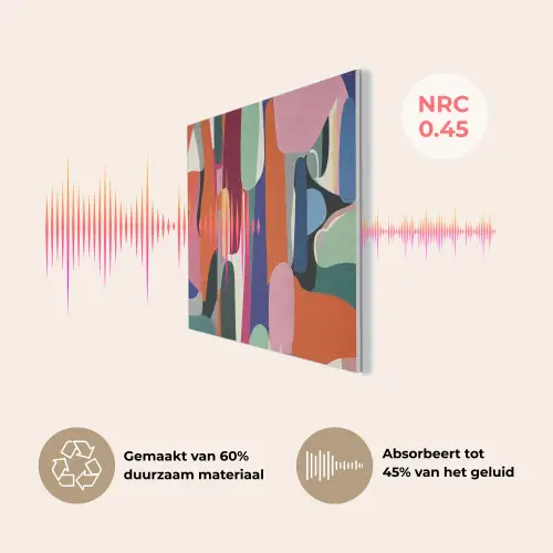 Vormen - Ritmisch - Kleuren - Abstract PET vilt klein -USP_NL