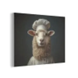 Schaap - Wol - Kok PET vilt klein -3d