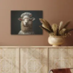 Schaap - Wol - Kok PET vilt klein -sfeer4