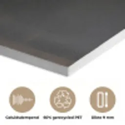 Blad - Wit - Minimalistisch PET vilt klein -closeup_NL