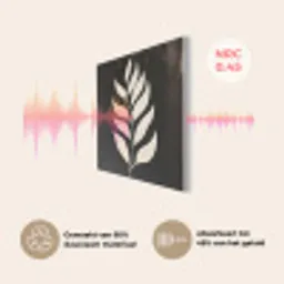 Blad - Wit - Minimalistisch PET vilt klein -USP_NL