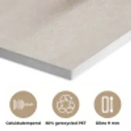 Schelp - Spiraal - Beige PET vilt klein -closeup_NL