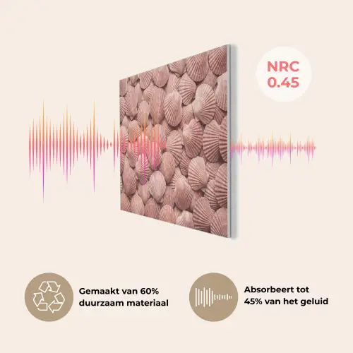Schelpen - Patroon - Roze PET vilt klein -USP_NL
