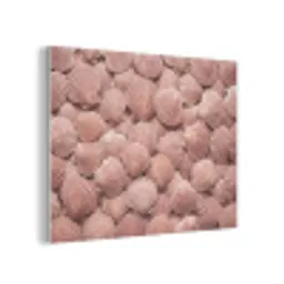 Schelpen - Patroon - Roze PET vilt klein -3d