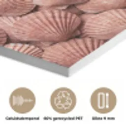 Schelpen - Patroon - Roze PET vilt klein -closeup_NL