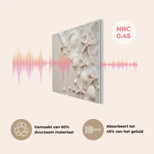 Schelpen - Zeesterren - Strand PET vilt klein -USP_NL