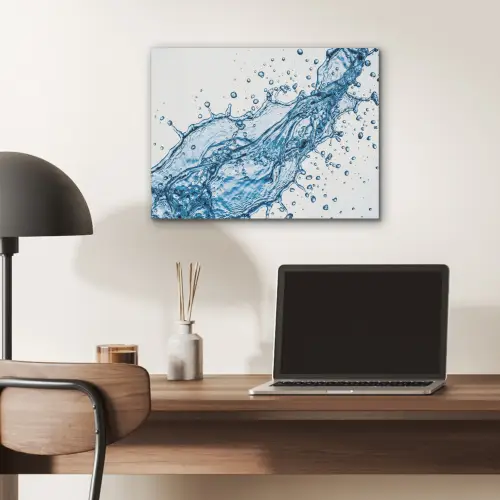 Spash - Water - Blauw PET vilt klein -sfeer5