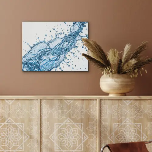 Spash - Water - Blauw PET vilt klein -sfeer4