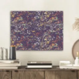 Spat - Abstract - Stippen PET vilt klein 837 -sfeer1