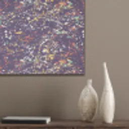 Spat - Abstract - Stippen PET vilt klein 837 -sfeer6_closeup