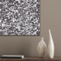 Spat - Stippen - Zwart - Wit PET vilt klein 837 -sfeer6_closeup