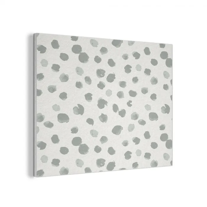 Vlekken - Grijs - Patroon - Aquarel PET vilt klein 837 -3d