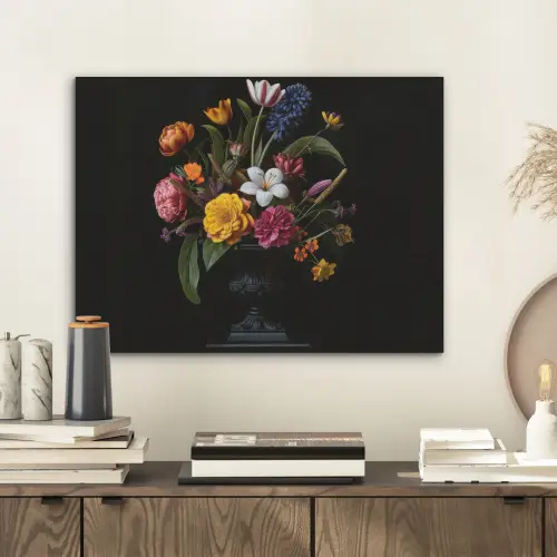 Lente - Bloemen - Klassiek - Vaas PET vilt klein -sfeer1