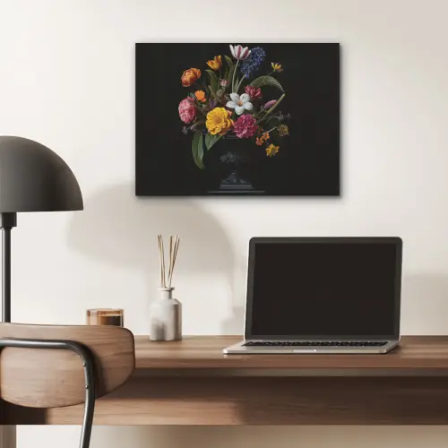 Lente - Bloemen - Klassiek - Vaas PET vilt klein -sfeer5