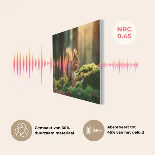 Eekhoorn - Nootje - Gras PET vilt klein -USP_NL