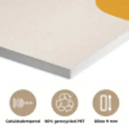 Stapel - Vormen - Geblokt - Oranje PET vilt klein -closeup_NL