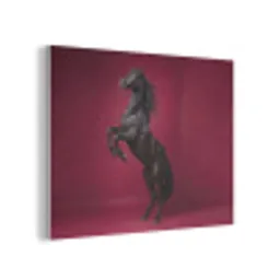 Hengst - Steigert - Rood PET vilt klein -3d