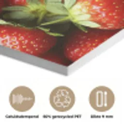 Aardbei - Fruit - Rood PET vilt klein -closeup_NL